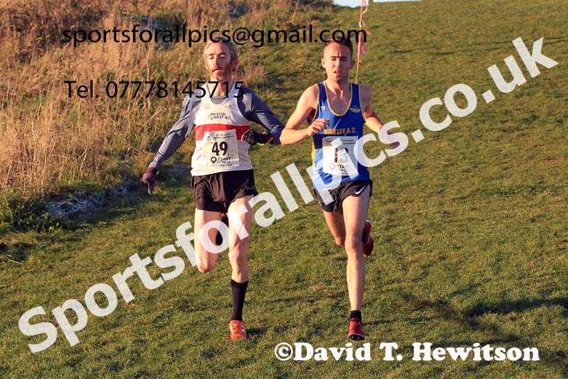 Senior mens 2022 North Eastern Cross Country Champs., Temple Park, South Shields.  Photo: David T. Hewitson/Sports for All Pics